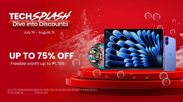 Tech Splash Promo: Dive into discounts