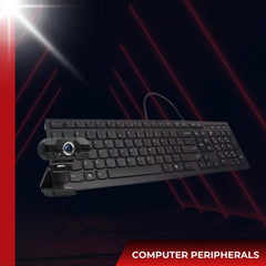 Computer Peripherals like Keyboard, Mouse, Webcam, HDMI Cables, USB Hubs