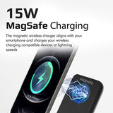 Promate PowerMag-10+ 22.5W Magsafe Wireless 10000Mah PowerBank
