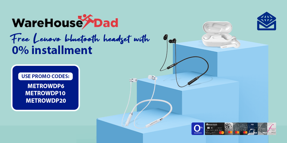 EXCLUSIVE DEALS WITH METROBANK 0% INSTALLMENT UP TO 24 MONTHS