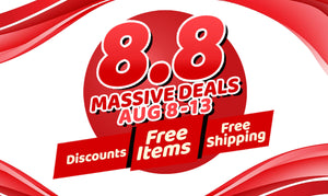 8.8 Massive Deals l Aug 8-13