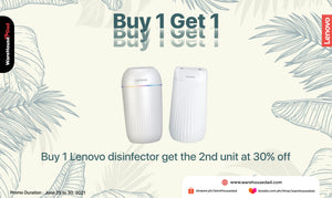 BOGO PROMO ON DISINFECTORS