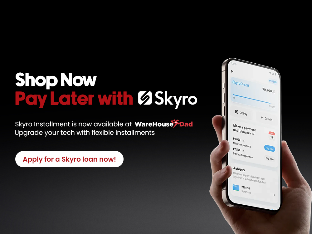 Buy Now, Pay Later: Skyro Installment is Now Available at WarehouseDad