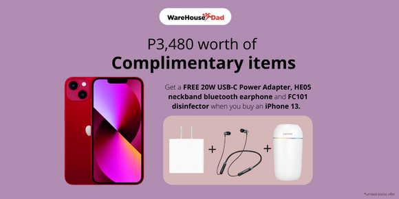 COMPLIMENTARY ITEMS FOR IPHONE 13