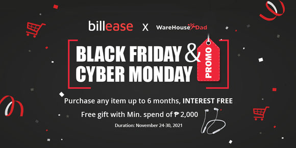 BLACK FRIDAY WITH BILLEASE