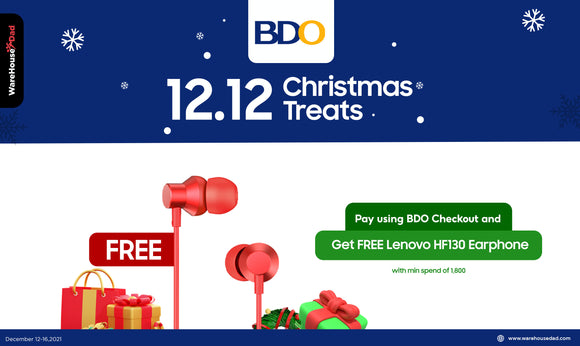 BDO Checkout 12.12 Christmas Treats