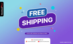 AUGUST FREE SHIPPING PROMO