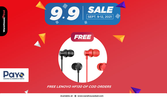 9.9 PROMO WITH PAYO FOR COD ORDERS