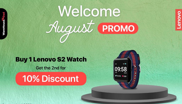 WELCOME AUGUST PROMO