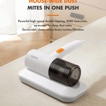 Gaabor Dust Mite Vacuum Cleaner High Power, Stainless Steel Filtration System (VCD10M-WH02A)