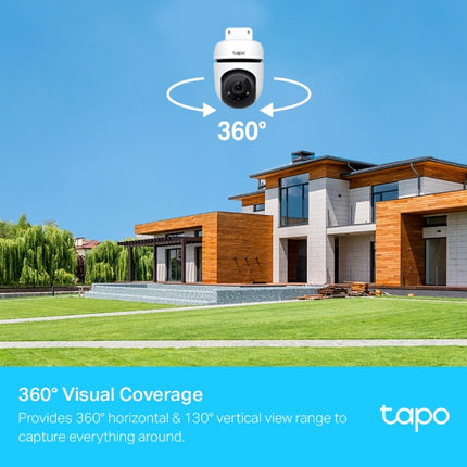 TP-Link Tapo C500 Outdoor Pan/Tilt Security WiFi Camera with FREE Adata SD Card