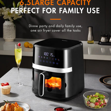 Gaabor 6.5L Airfryer Large Capacity and Digital Screen (AF65T-BK01A)