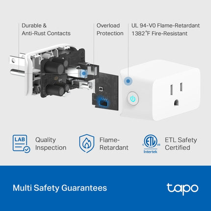TP-Link Tapo P110M Mini Smart Wi-Fi Plug, Energy Monitoring