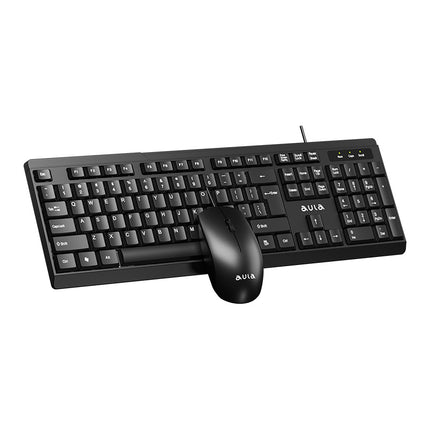 Aula AC101 USB Wired Keyboard & Mouse Combo