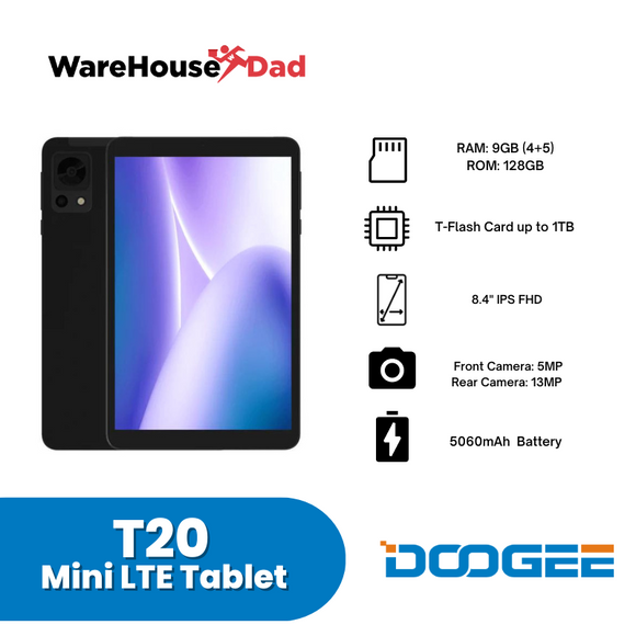 DOOGEE T20 Mini LTE Tablet | 8.4