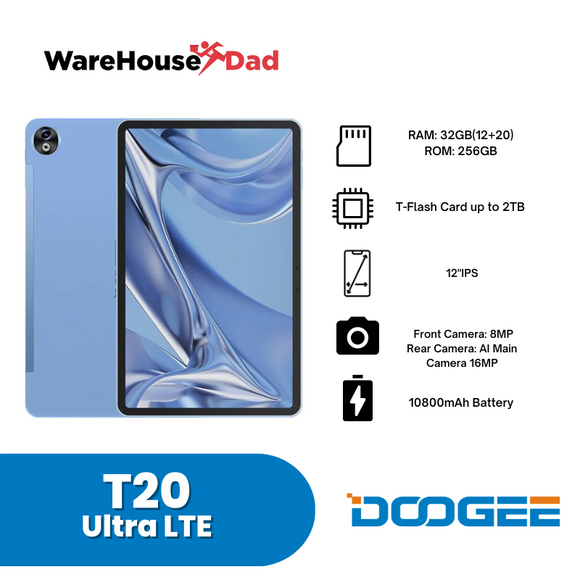 DOOGEE T20 Ultra LTE | Octa-Core Helio G99 | 12