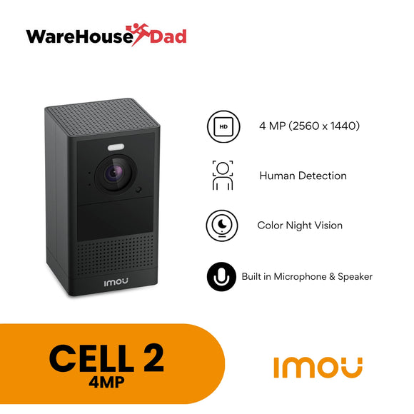 Imou Cell 2 Wire Free Smart Security Wi-Fi Camera