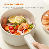 Gaabor Non-stick Electric Pot Large Capacity 2L Strong Power 600W Multi-purpose with Steamer (GR-N20A)