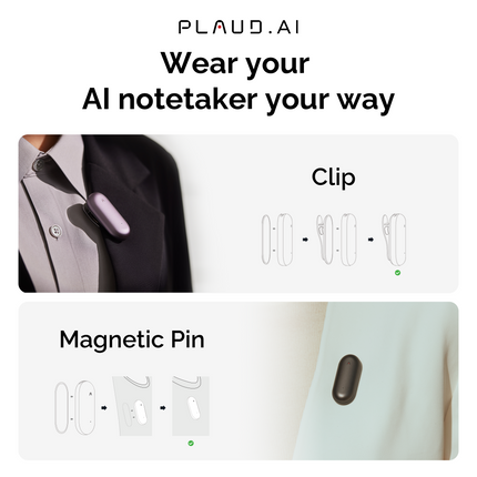 PLAUD.AI Plaud Note Pin Voicer Recorder