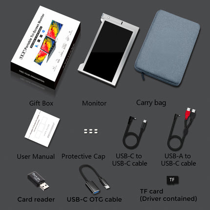 Juno S300 Portable Dual Screen Monitor for Notebooks