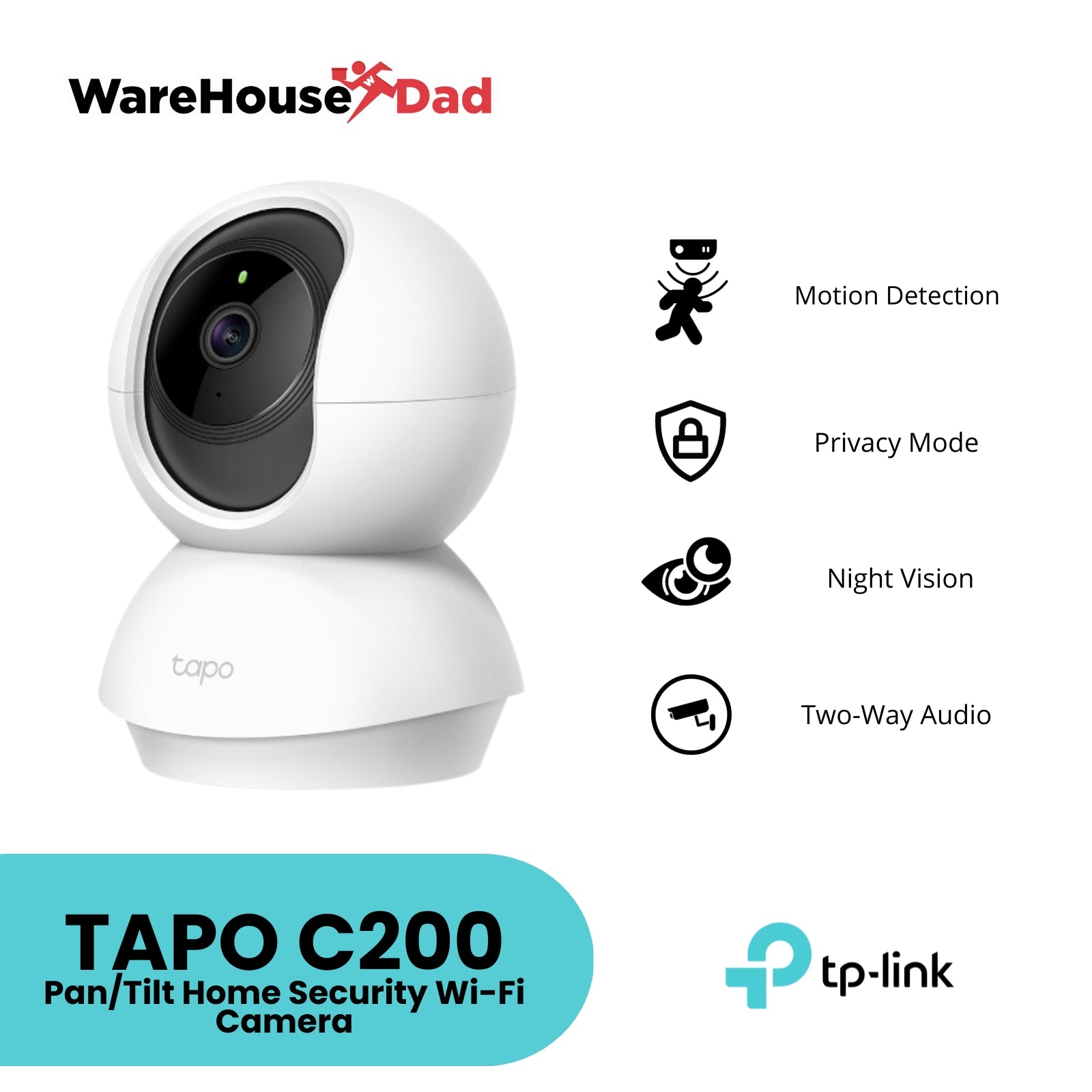 TP-Link Tapo C200 Camera Review - 360° Home Security Camera 