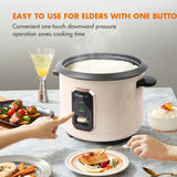 Gaabor Rice Cooker Accurate Temperature Control Equipped, Steamer Basket (RC15M-WH02A)