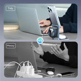 Vention 3‑in‑1 15W Wireless Charger Stand