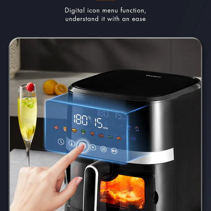 Gaabor 6.5L Airfryer Large Capacity and Digital Screen (AF65T-BK01A)