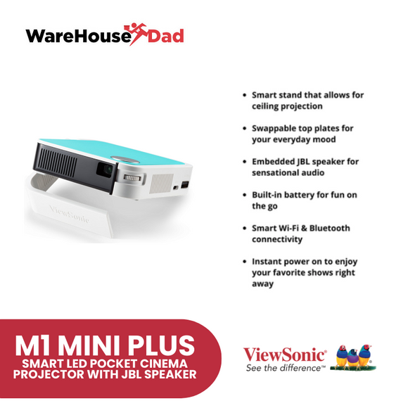 ViewSonic M1 mini LED Pocket Cinema with JBL Speaker - ViewSonic Global