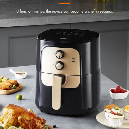 Gaabor 6.5L Capacity Air Fryer, Non-stick Coating and Multi-function (AF65M-BK01A)