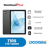 DOOGEE T10S LTE Tablet | 10.1" IPS FHD Display | Android 13 | 11GB(6+5GB) RAM+128GB ROM | 6600mAh