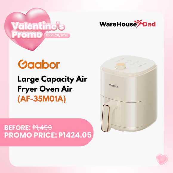 Gaabor Large Capacity Air Fryer Oven Air Heating (AF-35M01A)