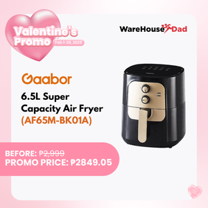 Gaabor 6.5L Capacity Air Fryer, Non-stick Coating and Multi-function (AF65M-BK01A)