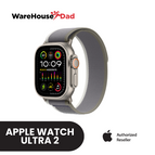 49mm Titanium Case with Green/Grey Trail Loop - S/M