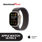 49mm Titanium Case with Blue/Black Trail Loop - S/M