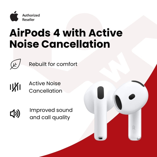 Apple AirPods 4 with Active Noise Cancellation