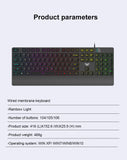 Aula T201 Wired Membrane Gaming Keyboard and Mouse Combo