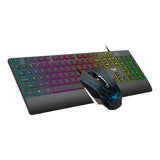 Aula T201 Wired Membrane Gaming Keyboard and Mouse Combo