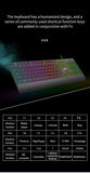 Aula T201 Wired Membrane Gaming Keyboard and Mouse Combo