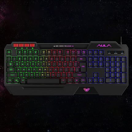 Aula T650 Wired Keyboard, Mouse, Headset, Mouse Pad  Combo