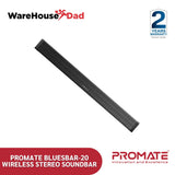Promate Bluesbar-20 20W High Definition Wireless Stereo Sound Bar