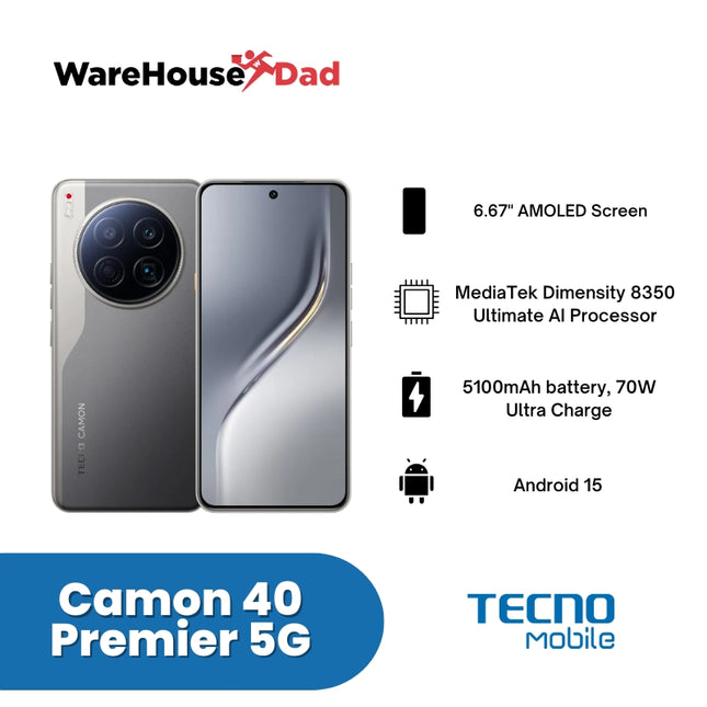 Tecno Camon 40 Premiere 5G 12GB+256GB Smartphone
