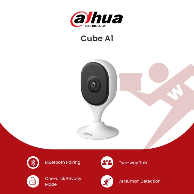 Dahua Cube A1 (DH-C5A) 5MP Indoor Fixed-focal Wi-Fi Cube Network Camera