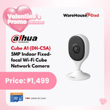 Dahua Cube A1 (DH-C5A) 5MP Indoor Fixed-focal Wi-Fi Cube Network Camera with FREE Adata SD Card