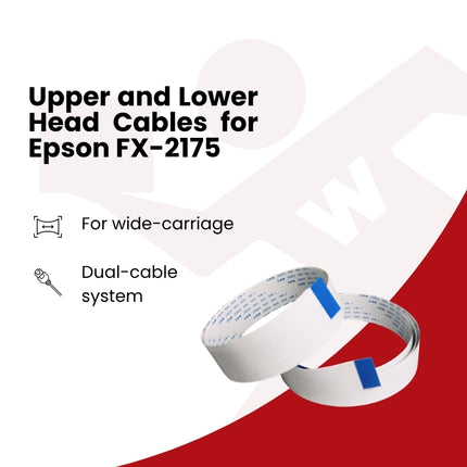 Upper and Lower Head Cable for Epson FX-2175