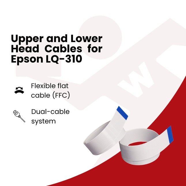 Upper and Lower Head Cable for Epson LQ310