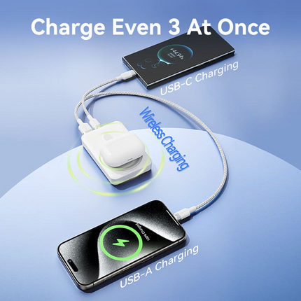 Vention 10000mAh Magnetic Wireless Power Bank 22.5W (FHTB0/FHTW0)