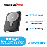 Vention 10000mAh Magnetic Wireless Power Bank 22.5W (FHTB0/FHTW0)