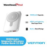 Vention 10000mAh Magnetic Wireless Power Bank 22.5W (FHTB0/FHTW0)