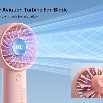 Jisulife Handheld Fan Life 4